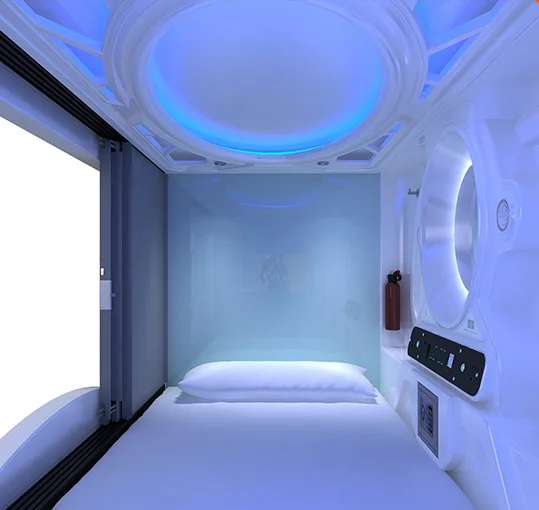 Stylish bed designs capsule hotel bed factory price bunk beds double for express hotel, AirBnB,short time suit