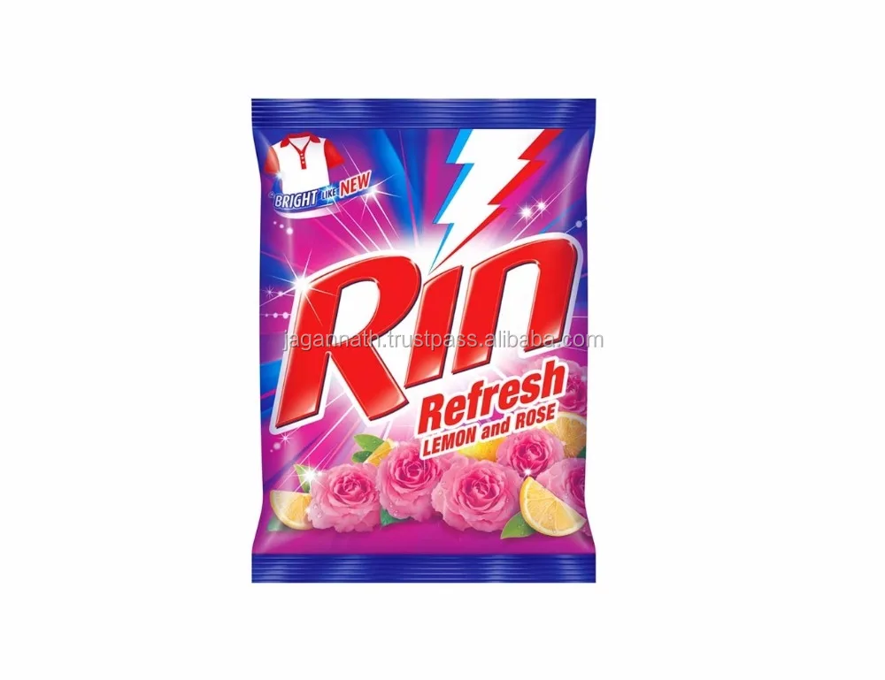 Multi Coloured Rotogravure Printing High Strength Laminated Washing Powder Pouches Stand Up Pouch