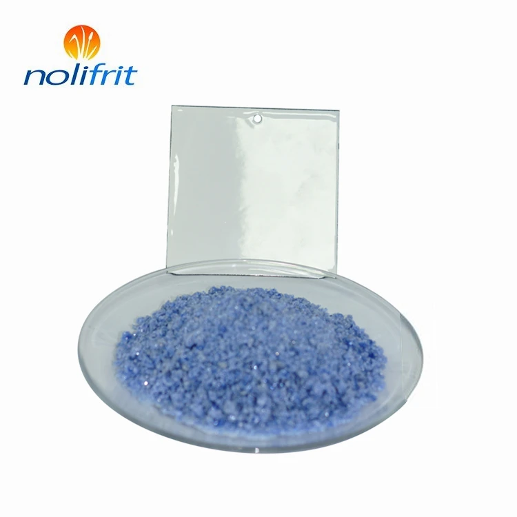 Easy to clean white titanium frit enamel Price cheaper than Ferro frit