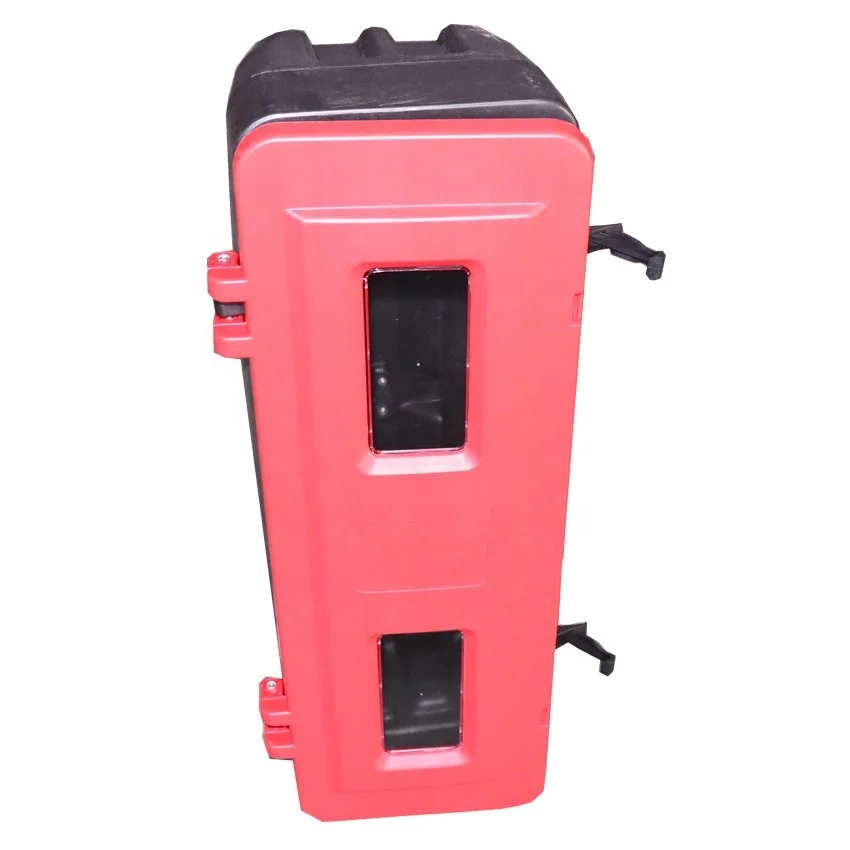 9kg -12kg plastic Fire extinguisher box big space fire cabinet