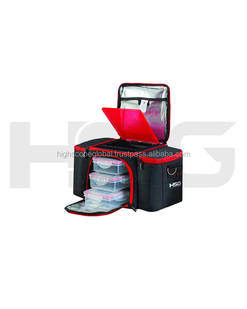 Personalized Double Layer Insulated Oem Gym Fitness Meal Prep Lunch Bag Thermal Pizza Cooler Bag