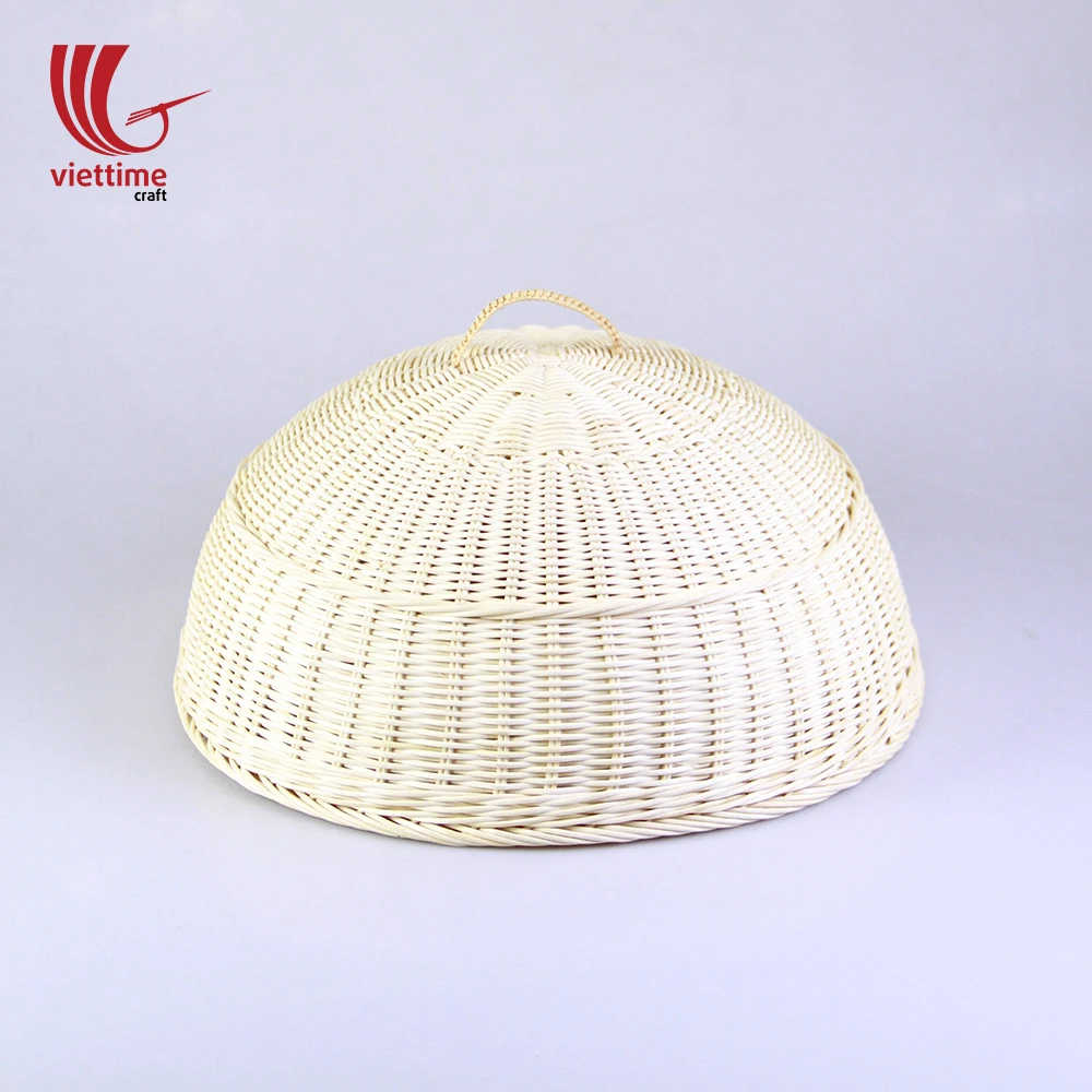 Wicker woven food cover net, food net protection outdoor