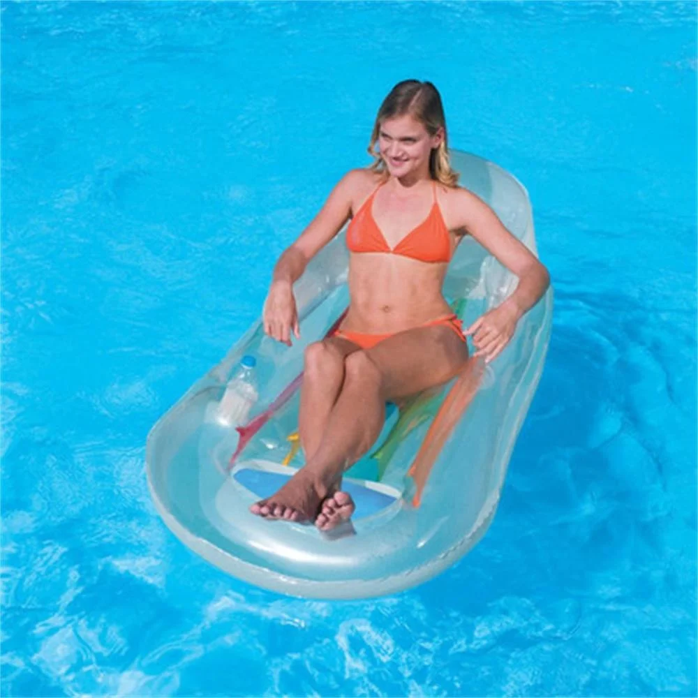 Cool summer leisure water sports fun inflatable pool swimming beach mesh pool floats lounge raft