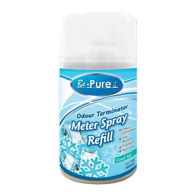 Malaysia Air Freshener Manufacturer Cool Air Odour Terminator Meter Spray Refill -300ml