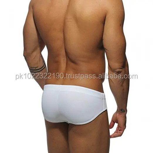 Mens Solid Swimming Shorts Body Bikini Swimsuit Briefs New Hot