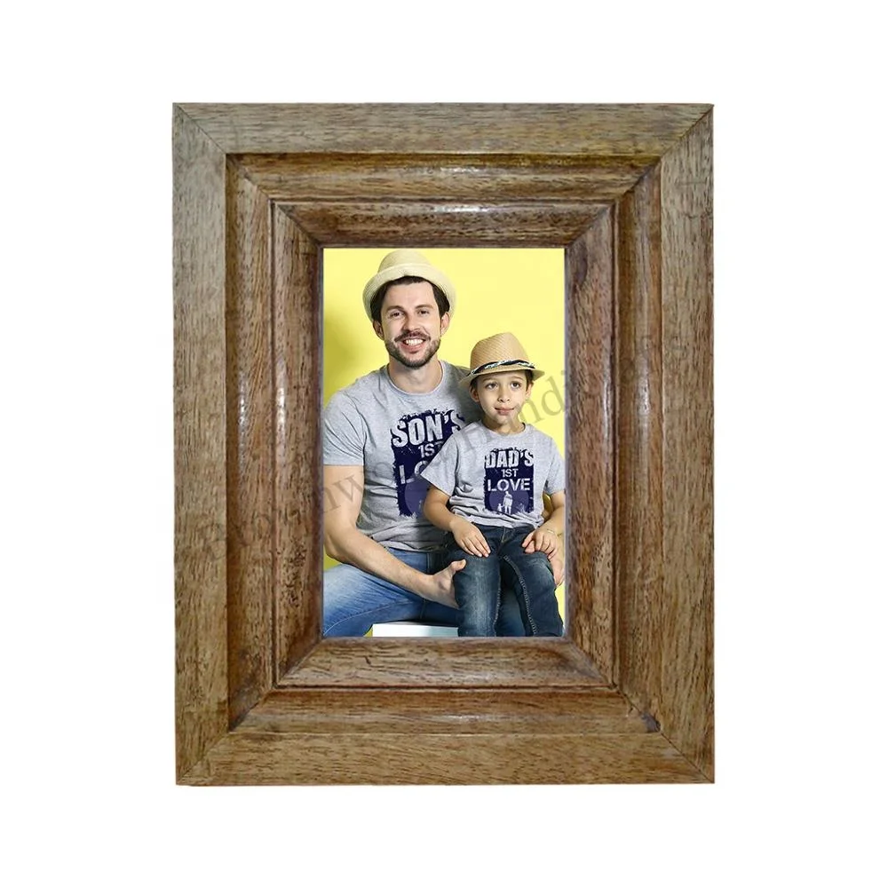 Mango Wood Picture Photo Frame Handmade Wooden Photo Frame 4x6 5x7 A4 A2 Indian Manufacturer & Exporter For Gifts & Decoration