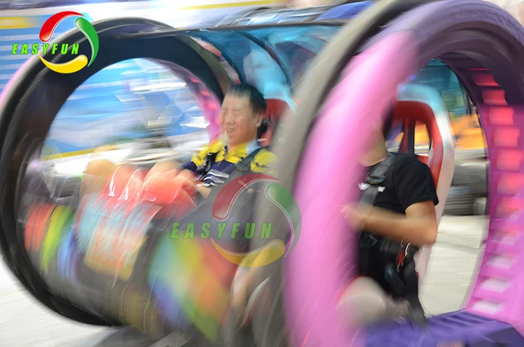 2019 New 360 Degree Rotation Adult And Child Ride Swing Happy Rolling Car