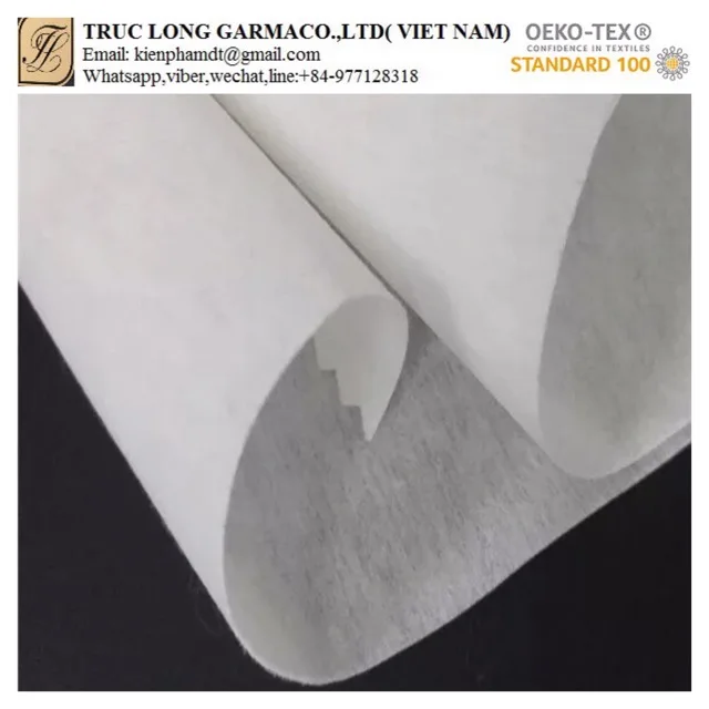 high quality hot water dissolving 90C embroidery backing paper,hot melting