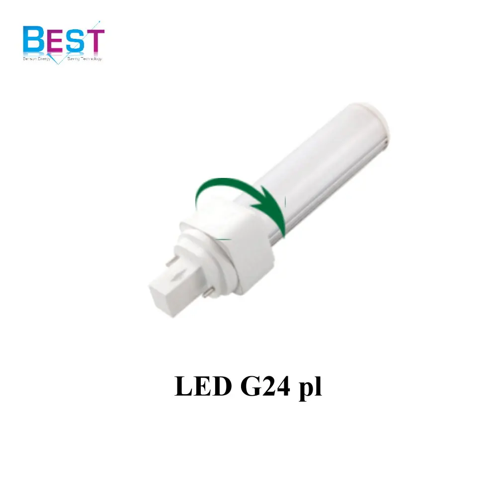 
LED G24 PL Buld; Replace CFL G24 4PIN 