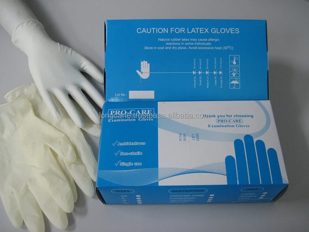 Медицинский латексный порошок без AQL 1 5-полная упаковка