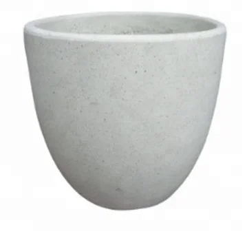 fiber light cement concrete flower pot planter lightweight concrete furniture outdoor garden home deco