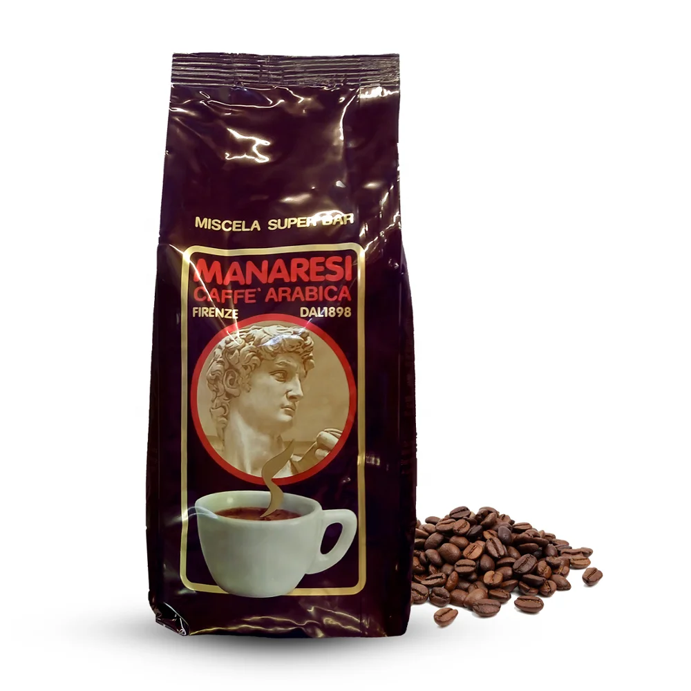 
Made in Italy 1kg arabica robusta blend roasted coffee beans 