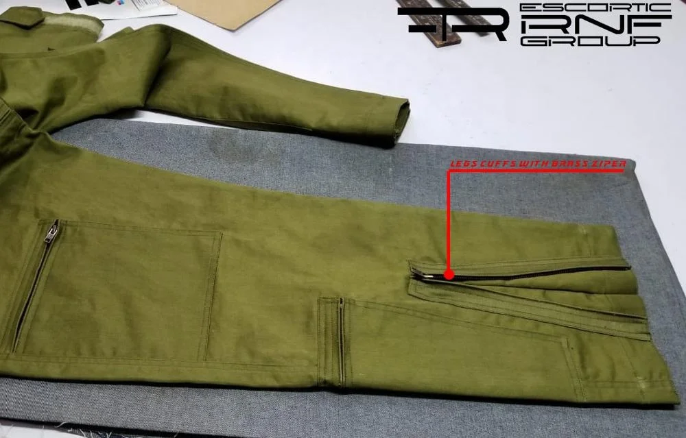 
OEM flight suits fire retardant fabric grey flight suits International flight suits 
