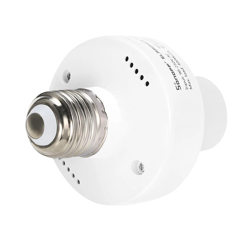 SONOFF Slampher Wireless 433MHz RF Control Light Bulbs Holder WiFi Remote Light Holder For Smart Home Works with Google  Alexa