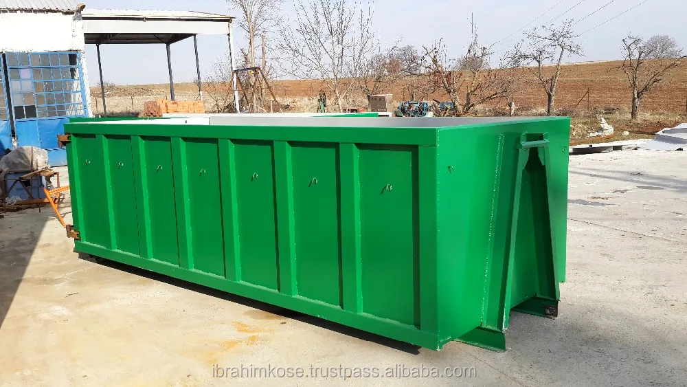  Крюк корзины 18 м3 рулон/рулон на контейнере