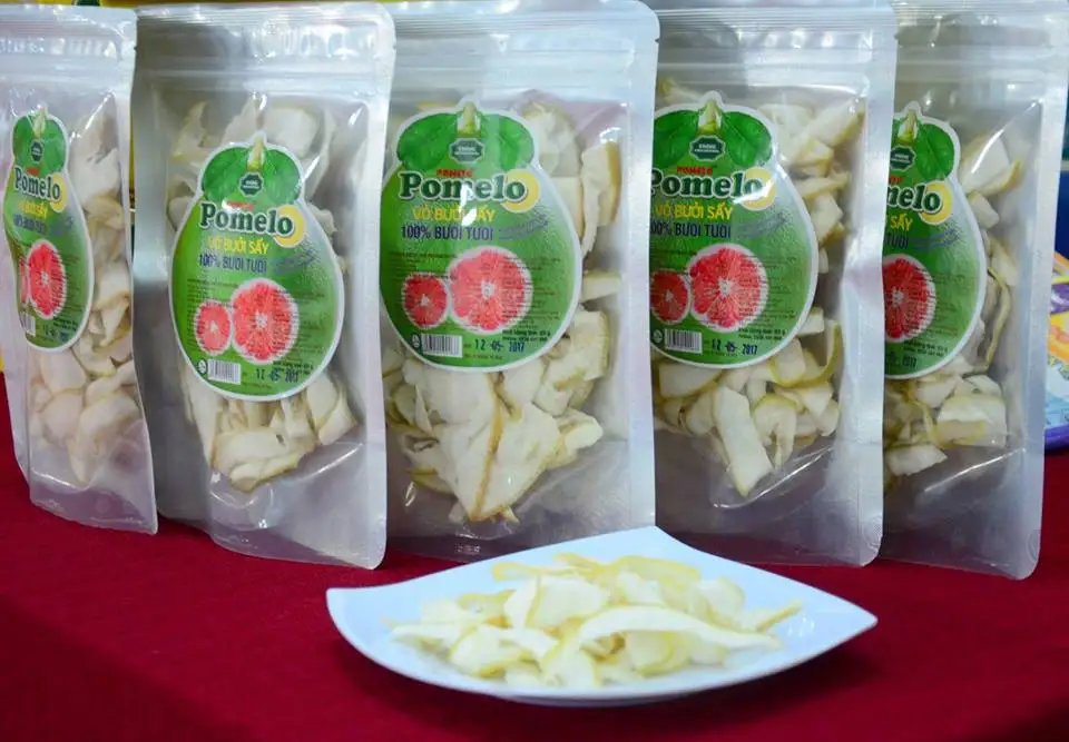 Dried Shell of Grapefruit, Pomelo Dehydrated Pomelo Peel Non Preservative Low Sugar