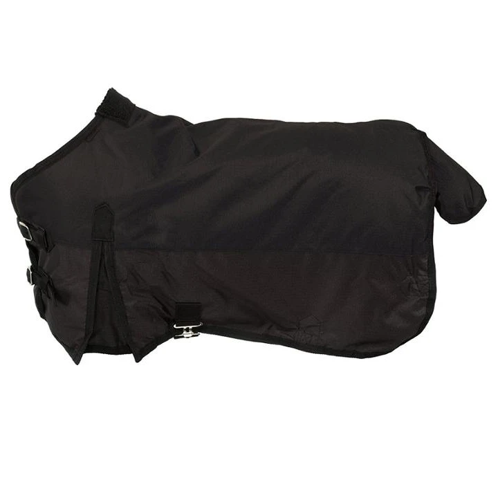 Black Brown 1680D Ballistic Nylon Turnout Blanket for Horses Waterproof Summer Horse Rugs with Ripstop Fabric Shell