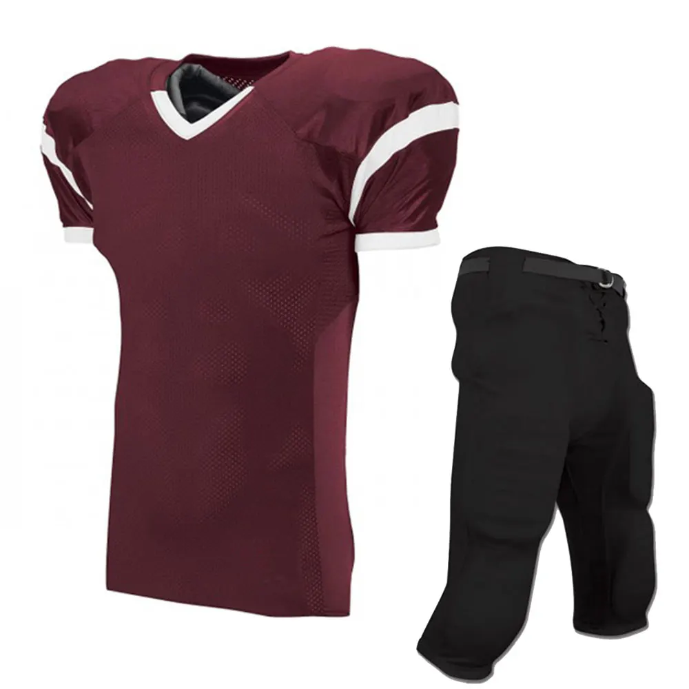 
american football jersey with 12 Panels sublimated with pant sublimated. cheap custom american uniform 