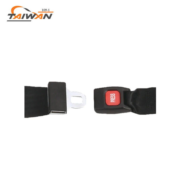 OEM non-retractable 2 points car rear seat belts