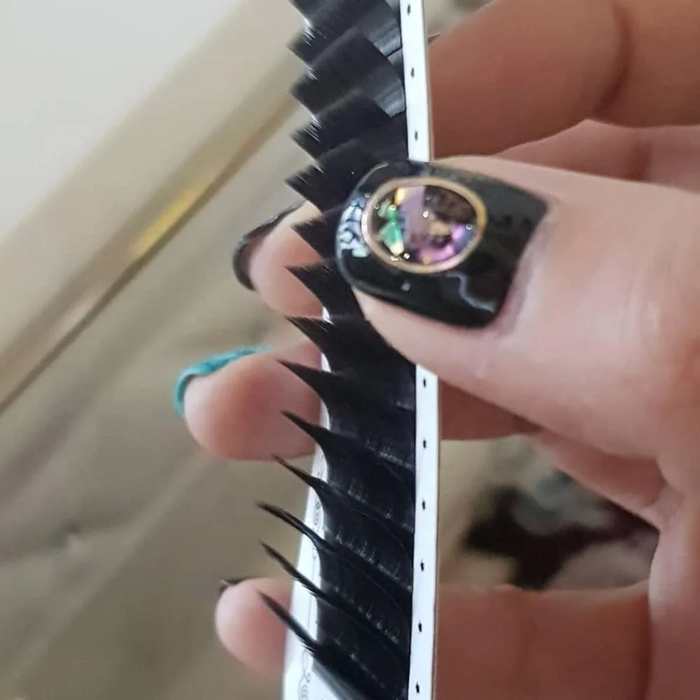 
Super Black Mink Silk Flat eyelash extension Korea of the manufacturing in Vietnam 