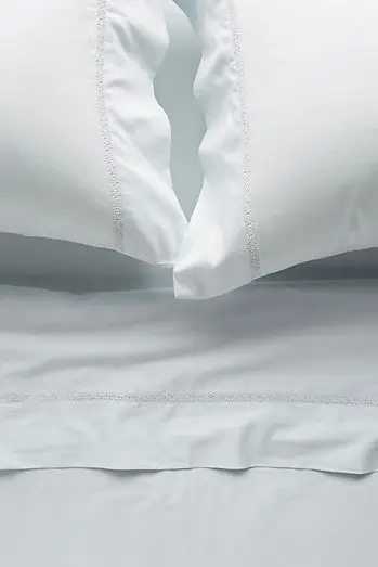 Hemstitch collecction bed sheet from Embroidery Viet Nam