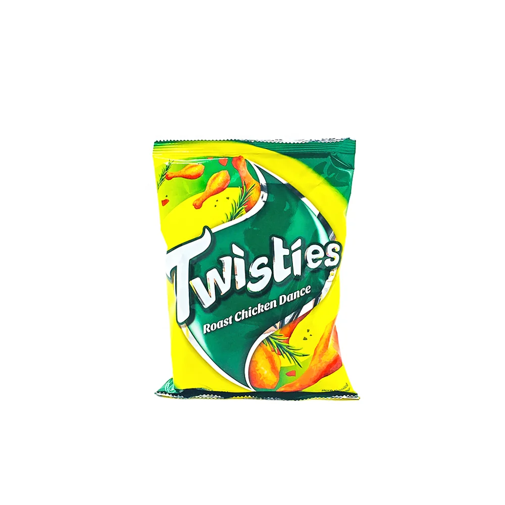  Чип Twisties хрустящий пакет для закусок пищевых продуктов 65 г
