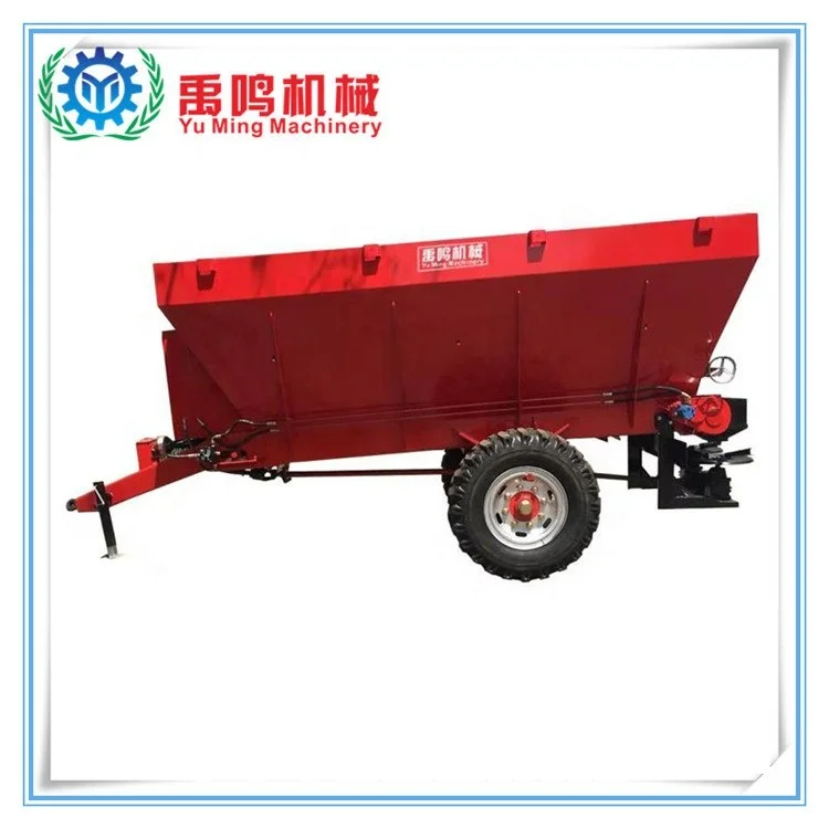 DFC series Tractor traction fertilizer spreader machine/manure spreader