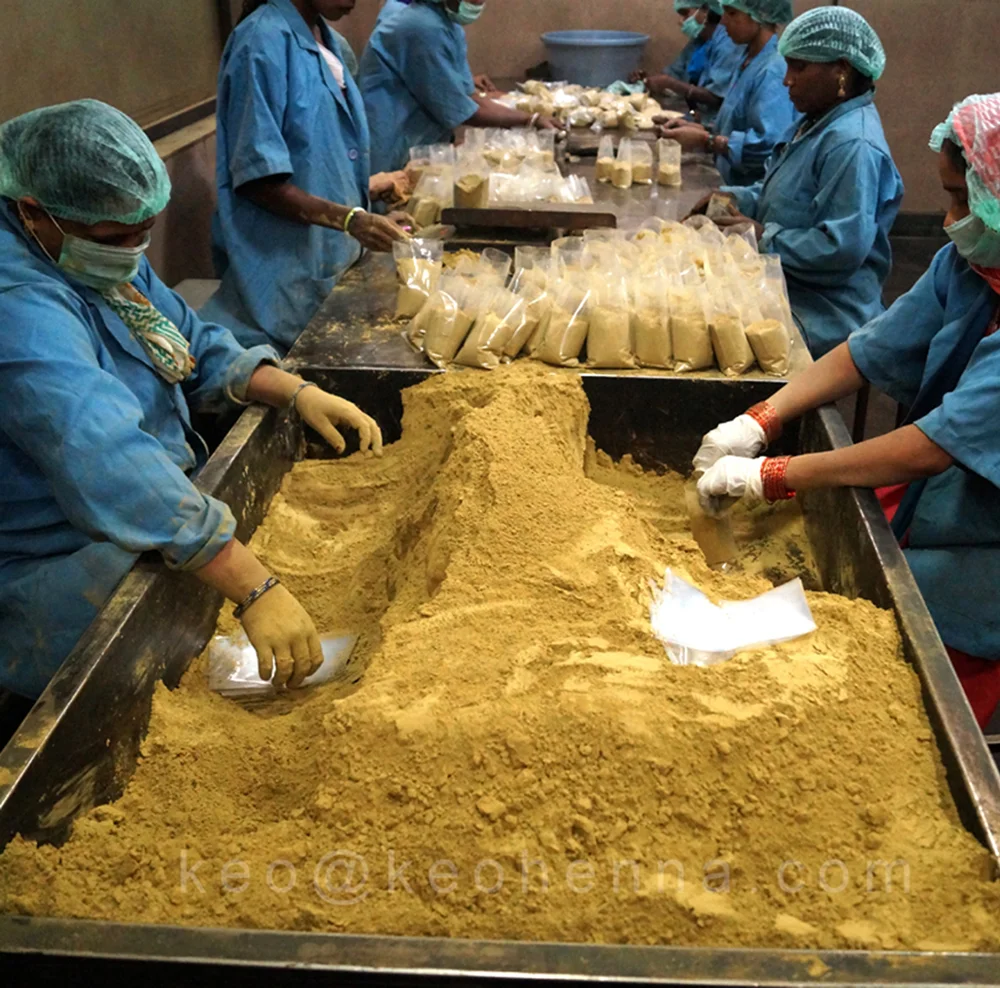 Best Natural Looking Herbal Red Hair Color Manufacturer OEM private label powder form Chemical Free