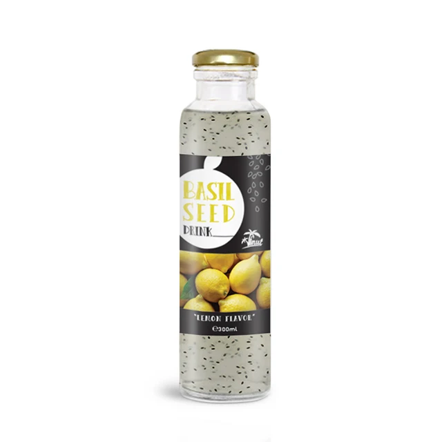 
Basil Seed Drink with Pineapple flavour OEM private label Basil seed drink juice VINUT brand 