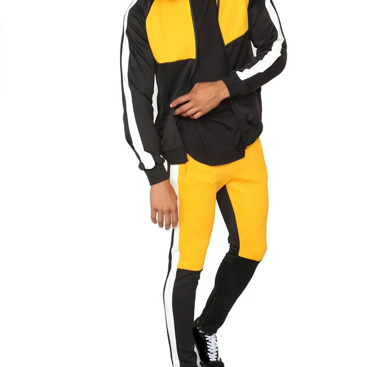 Wholesale Custom Size Color Full Tracksuit For Men jogging Sports Trending Casual Winter Two pieces Suits FSW-5373