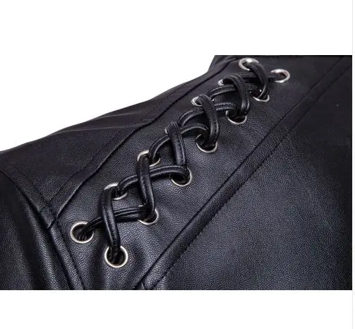 Men Waterproof And Warm Motorcycle Jacket Motorcycle Leather Jacket Men Genuine Leather  With Custom Logo