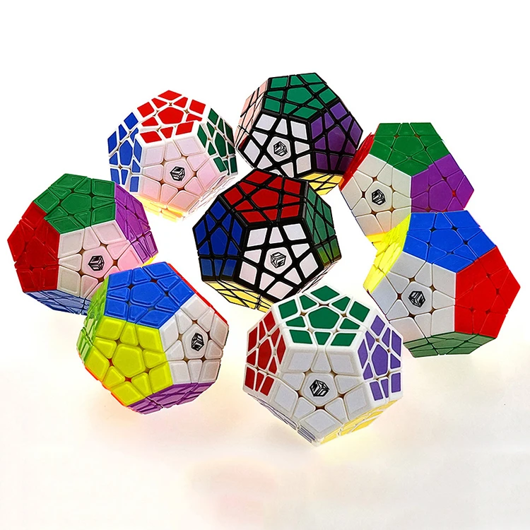 promotional puzzle stress relief toy 12 sides high grade star magical cube