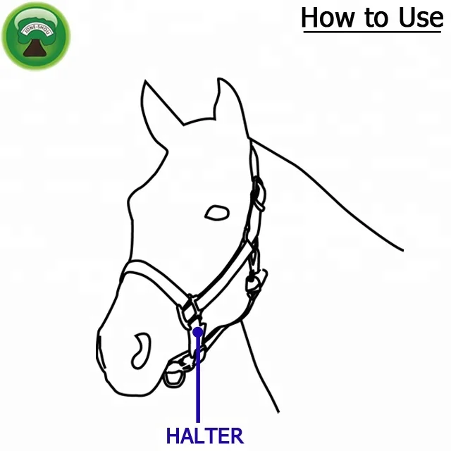 Nylon horse Sheep halter hardware \ Wholesale Nylon horse bridle racing equipment \ horse racing accessories