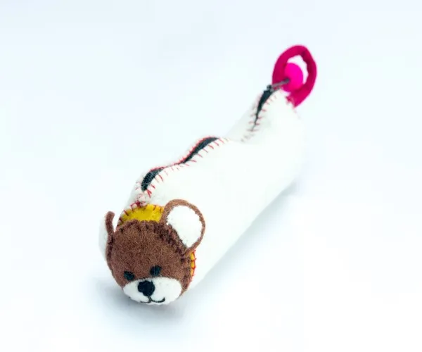 Felt pencil pouch/Handmade felt pencil case/ Wool pencil bag Wholesale Handcrafted Eco-friendly wool Felt