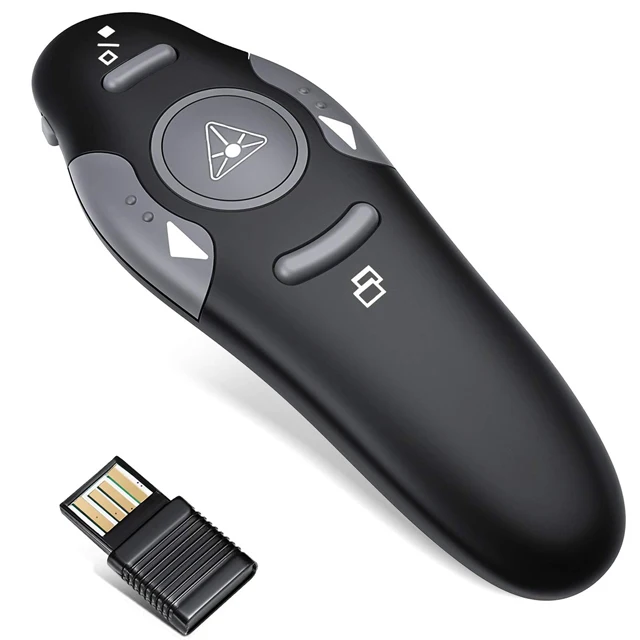  2 4 Ghz Wireless Presenter ручка с красной лазерной указки USB RF пульт дистанционного управления Powerpoint PPT