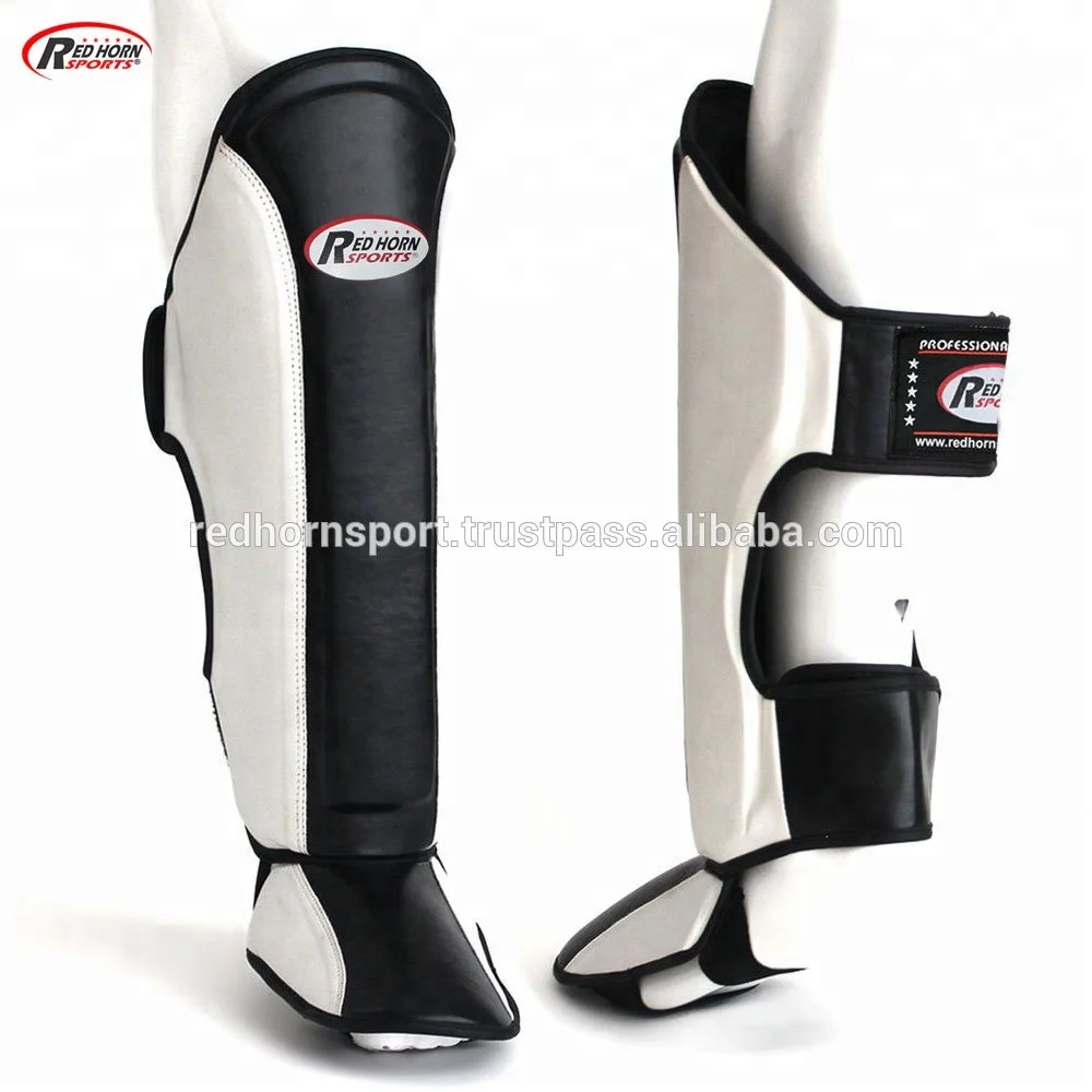 Twins Special Muay Thai Shin Pad Real Cowhide Leather Shin Guard