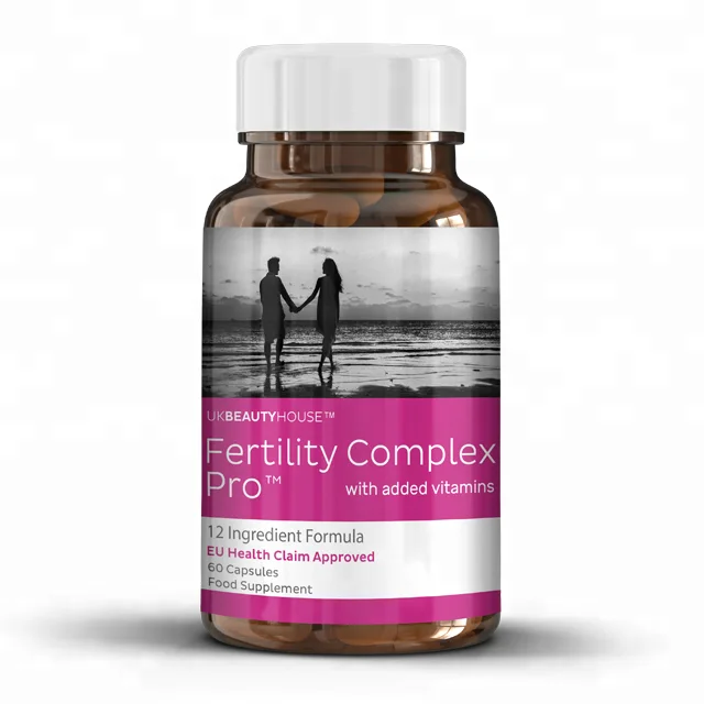 
Великобритания, косметический дом, комплекс плодовитости для женщин и мужчин, пищевые добавки, таблетки, коричневая круглая бутылка премиум-класса, оптовая продажа, диетические добавки 