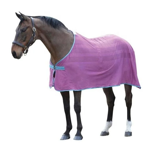 High Quality Equestrian Waterproof Breathable Combo Turnout Horse Rug Horse Racing Supplies Horse Blanket White Winter GUA