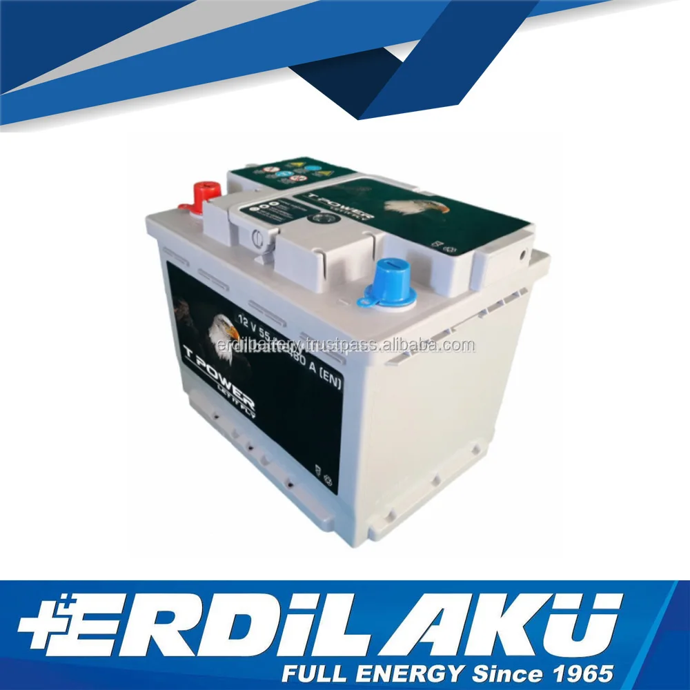 
55 Ah cheap car battery from the manufacturer 