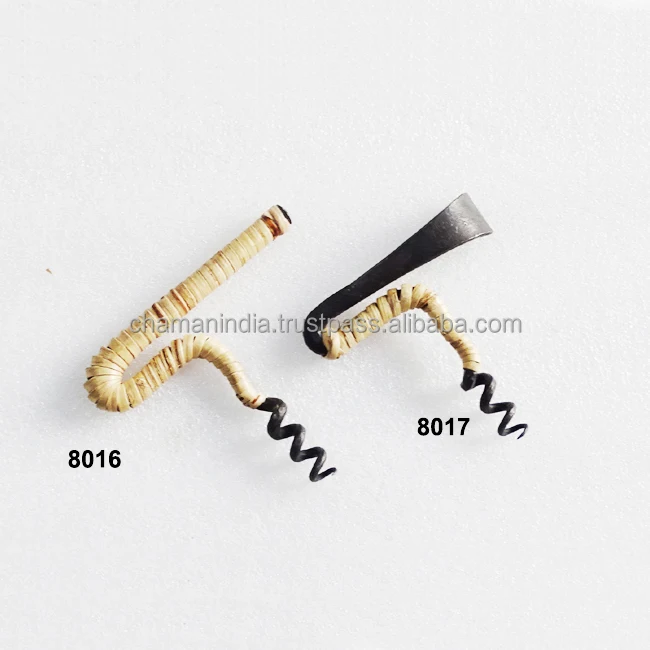 Бамбуковый штопор для вина ручной работы металлический Железный винный