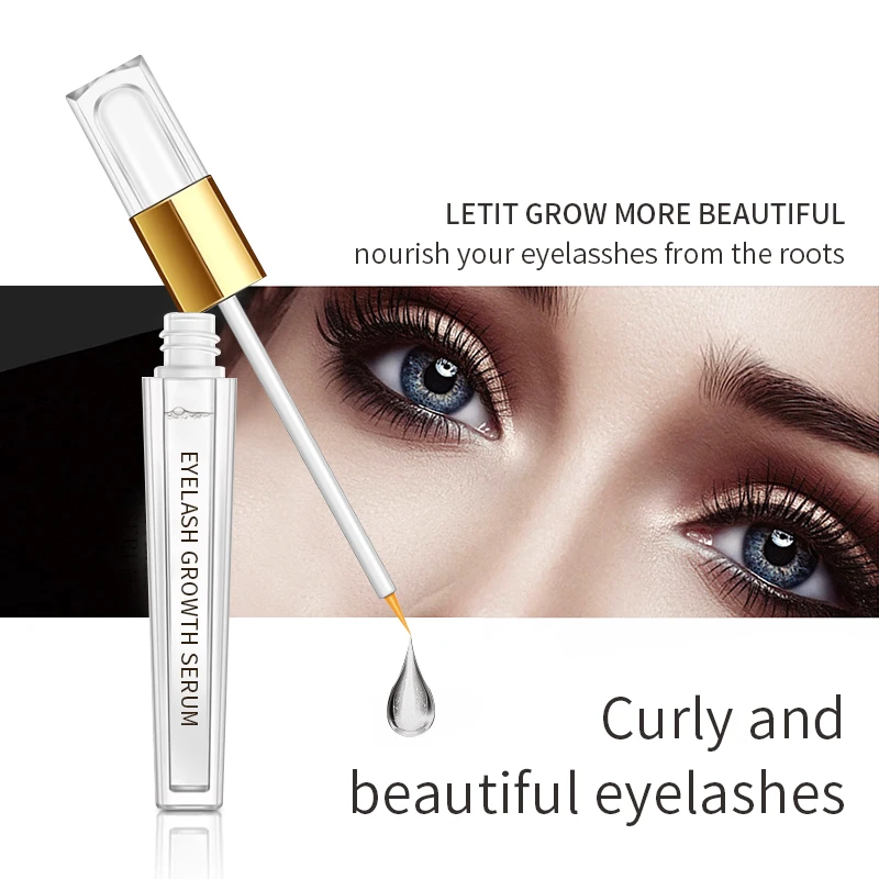 Супер ресниц оптом Органическая частной марки OEM реальный плюс, стойкая краска для усиления цвета бровей Сыворотка для роста ресниц Лучшие натуральные 3 мл! Бесплатная доставка! Ресниц роста жидкость