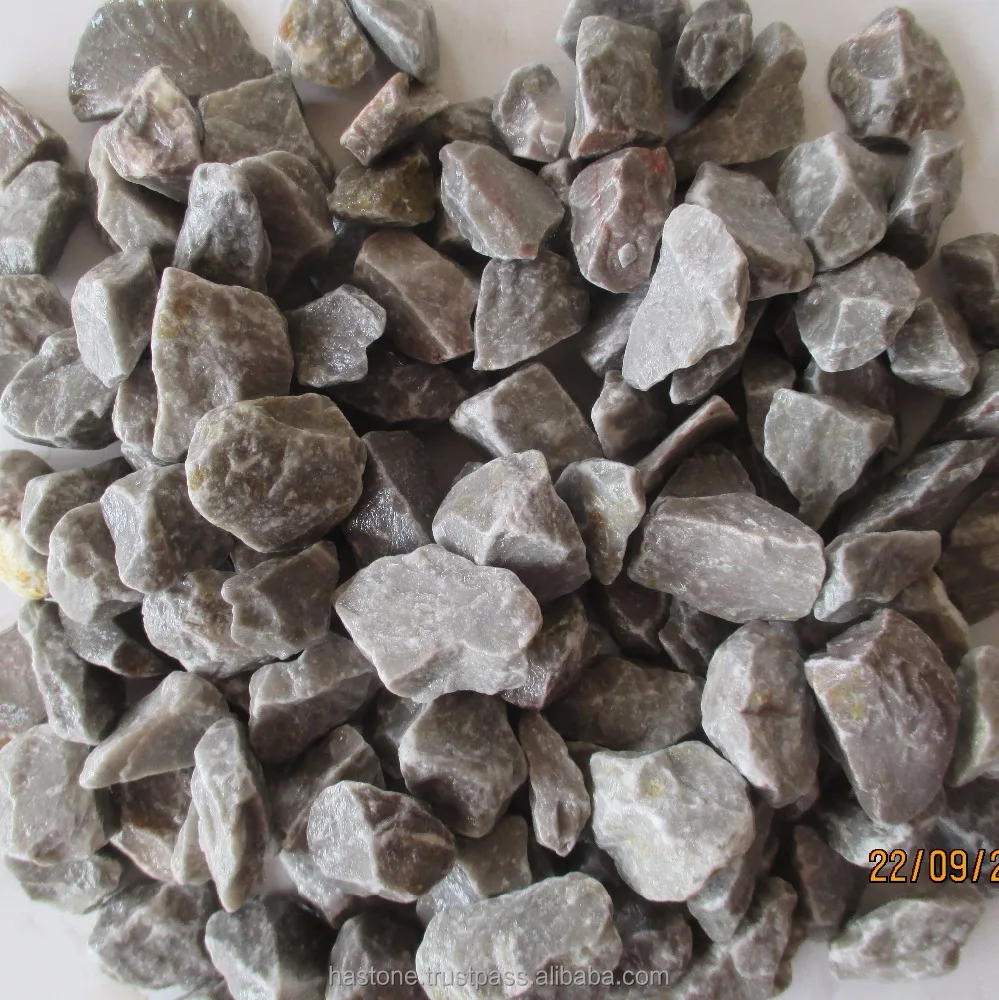GREY CRUSH STONE PEBBLE STONE
