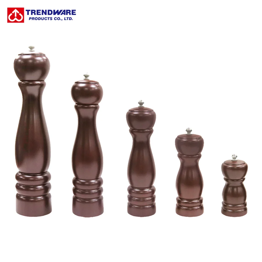 Wooden Salt & Pepper Mill for Restaurant Table