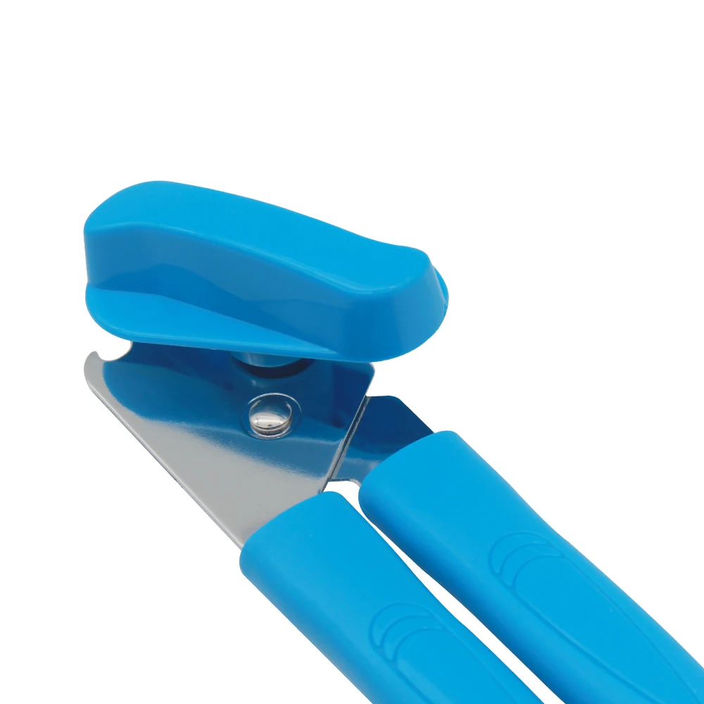 Hot Sell Jar Opener Stainless Steel can Opener  Kitchen Tools Soft Handled Good Grip Easy Use Manual Can Opener