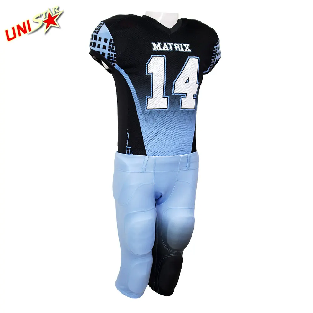 Team New Model Design Sublimation American Football Jersey Wear Customized Made Logo Professional Athletic Boys DHL Men Custom