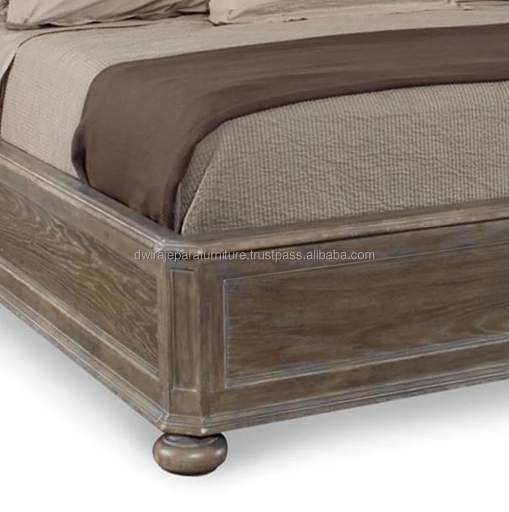 BEDROOM FURNITURE - SOLID WOOD FURNITURE MINDI BED FRENCH STYLE