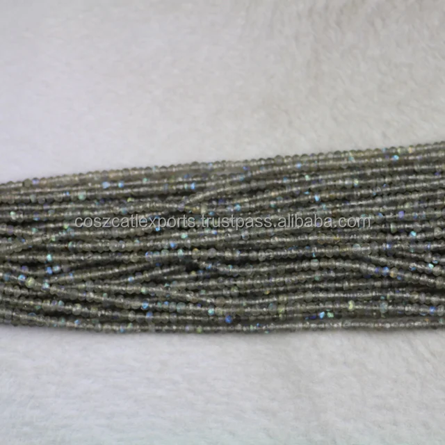 Wholesale esoteric products grey labradorite round natural semi precious gemstone beads stone for making jewelry