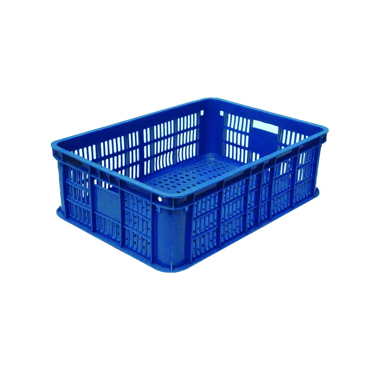 Wholesale food grade plastic crate agricultural plastic food crates