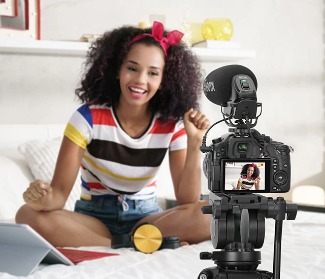 BOYA BY-BM3030 Supercardioid On-Camera Shotgun Microphone for DSLRs, camcorders, audio recorders