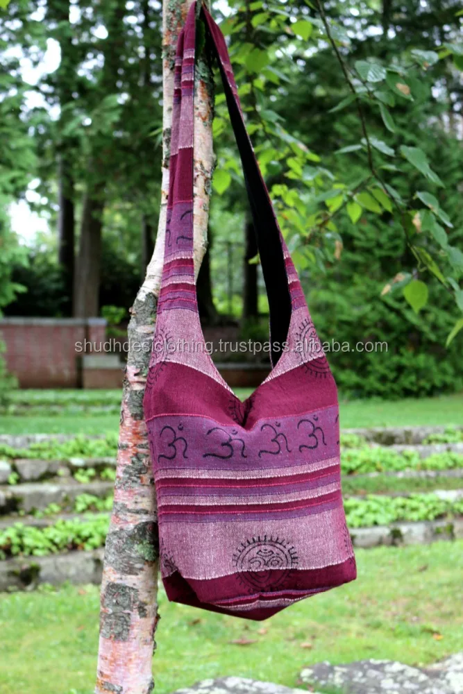 Handmade Block Printed Designer Shoulder Bags For Ladies